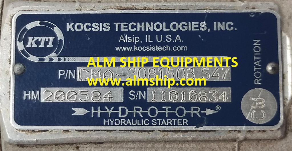 KOCSIS HYDRAULIC STARTER