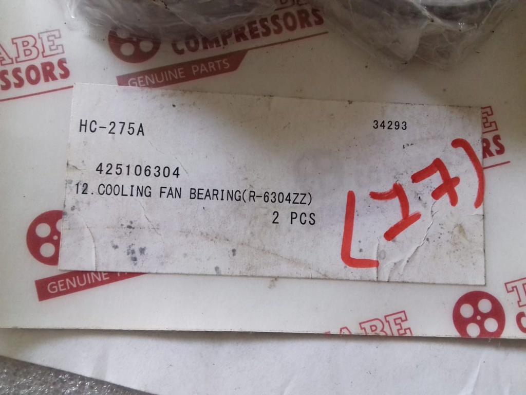 COOLING FAN BEARING