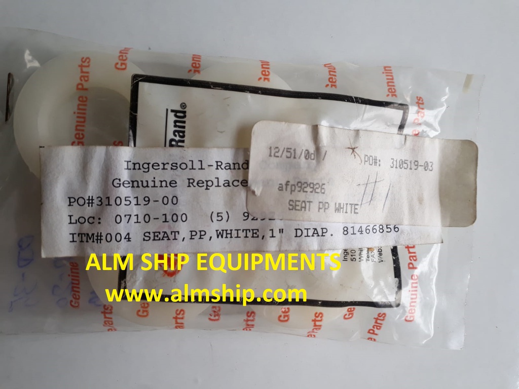 Ingersoll Rand Seat PP White
