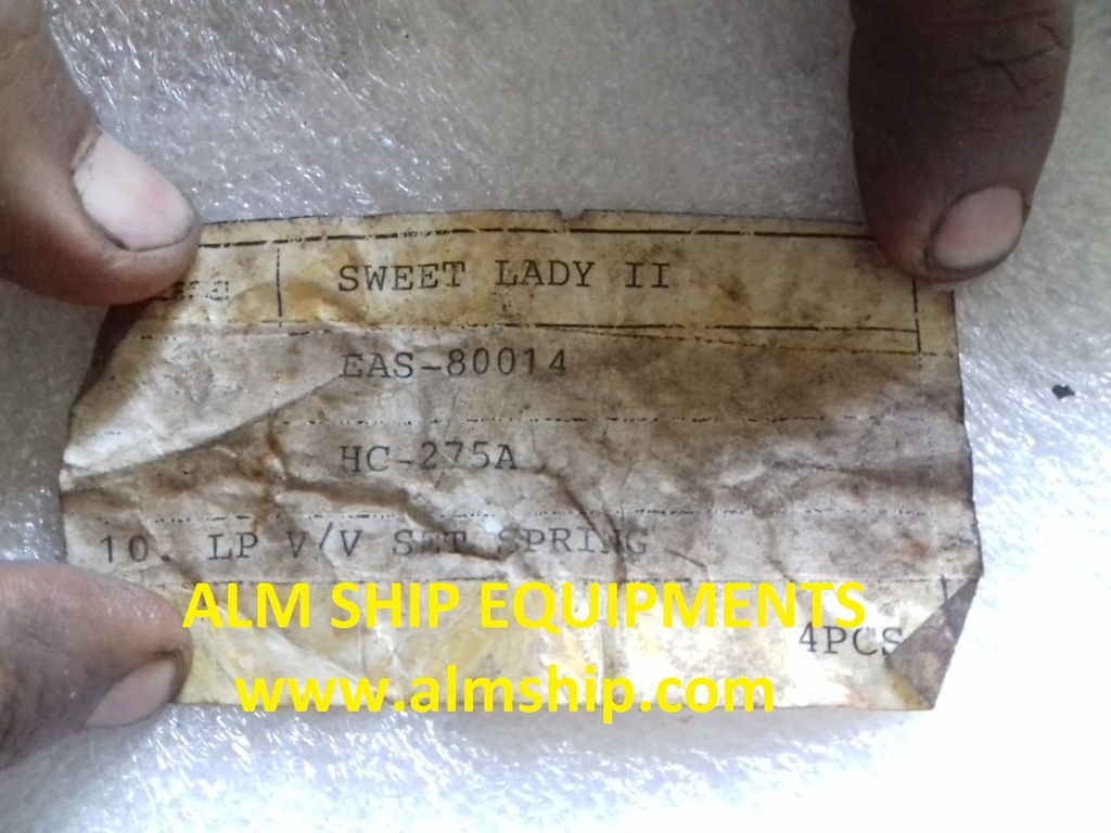 TANABE HC-275A LP VALVE SPRING SET