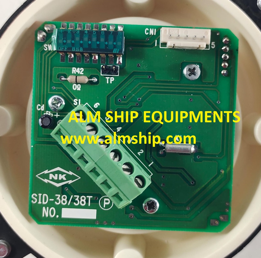 CONSILIUM SALWICO SID-38/38T IONIZATION SMOKE DETECTOR WITH-BASE