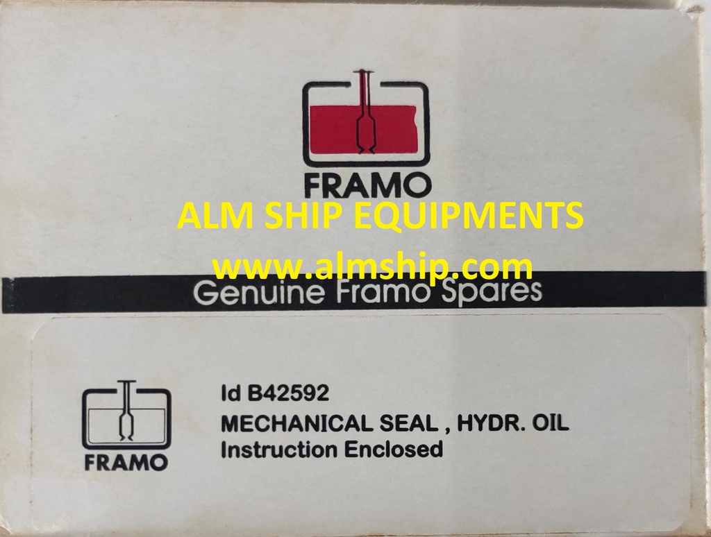 FRAMO B42592 MECHANICAL SEAL HYDR.OIL