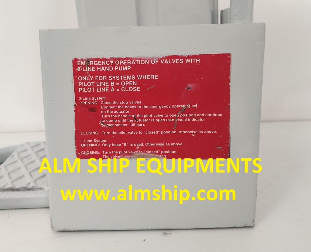 DANFOSS HAND PUMP PH 25-05 053-8791 180BAR