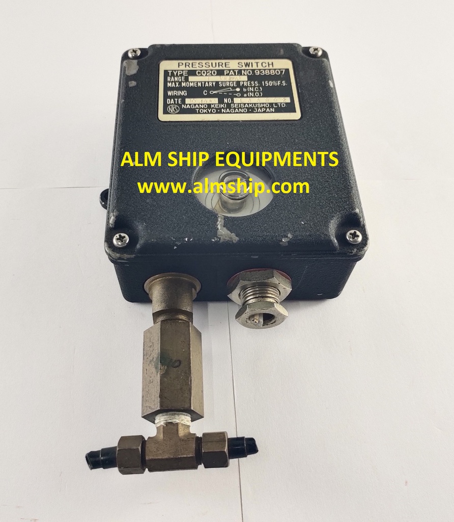 NAGANO KEIKI SEISAKUSHO CQ20 PRESSURE SWITCH
