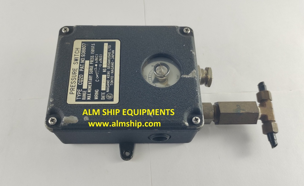 NAGANO KEIKI SEISAKUSHO CQ20 PRESSURE SWITCH