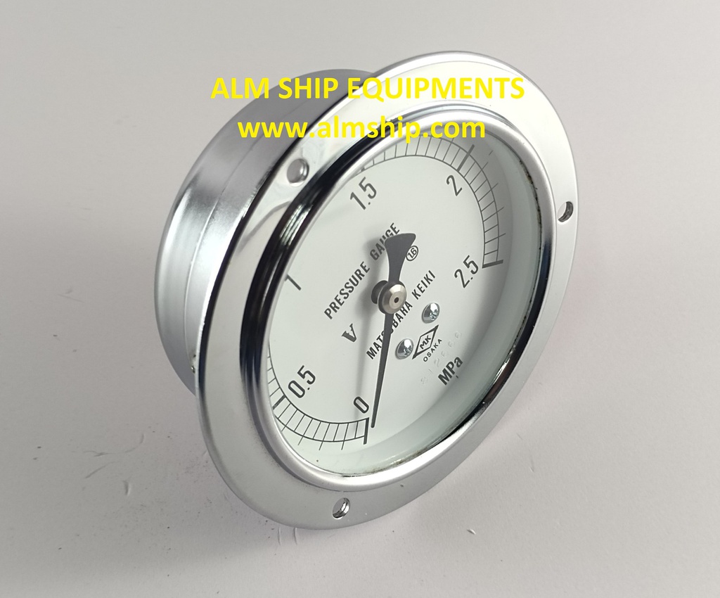 MATSUBARA KEIKI 0-2.5 MPA PRESSURE GAUGE
