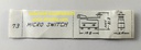 OMRON 68-11-00.035 MICRO SWITCH