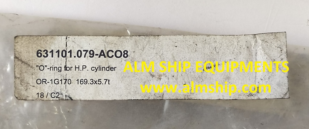 O-RING FOR H.P CYLINDER 631101.079-ACO8