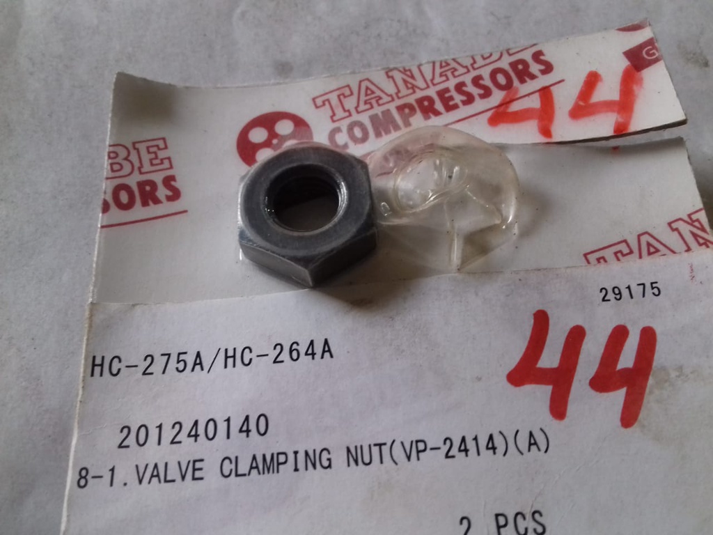 VALVE CLAMPING NUT