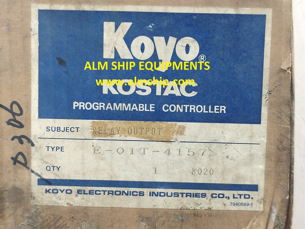 KOYO E-01T-4157 RELAY OUTPUT