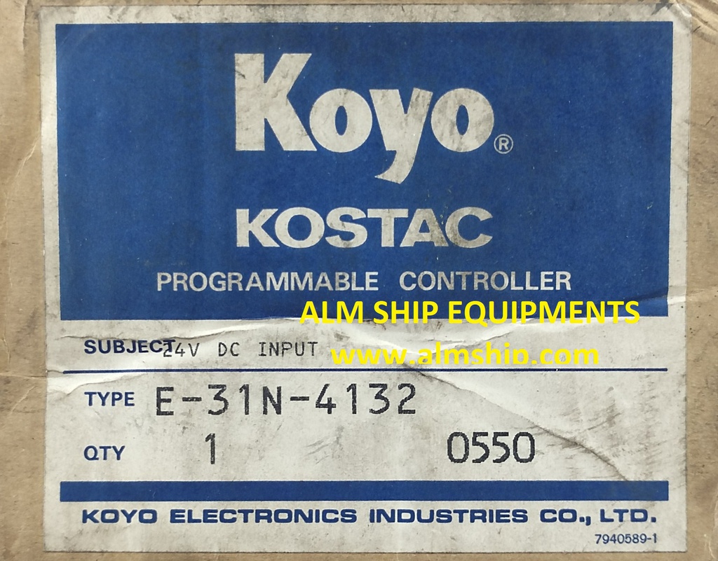 KOYO E-31N-4132 24V DC INPUT