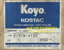 KOYO E-31N-4132 24V DC INPUT