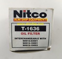 NITCO T-1636 OIL FILTER
