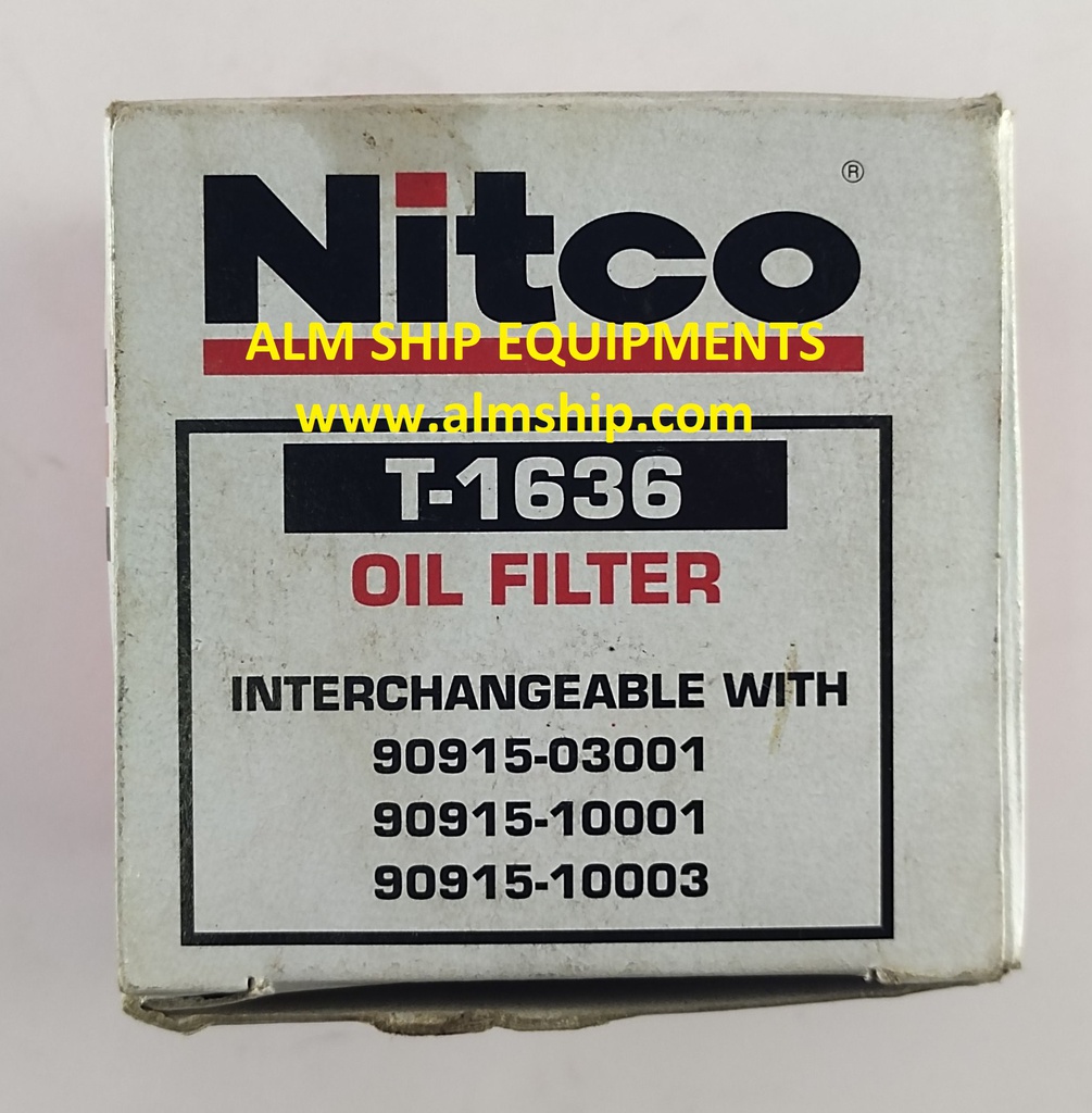 NITCO T-1636 OIL FILTER