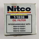 NITCO T-1636 OIL FILTER