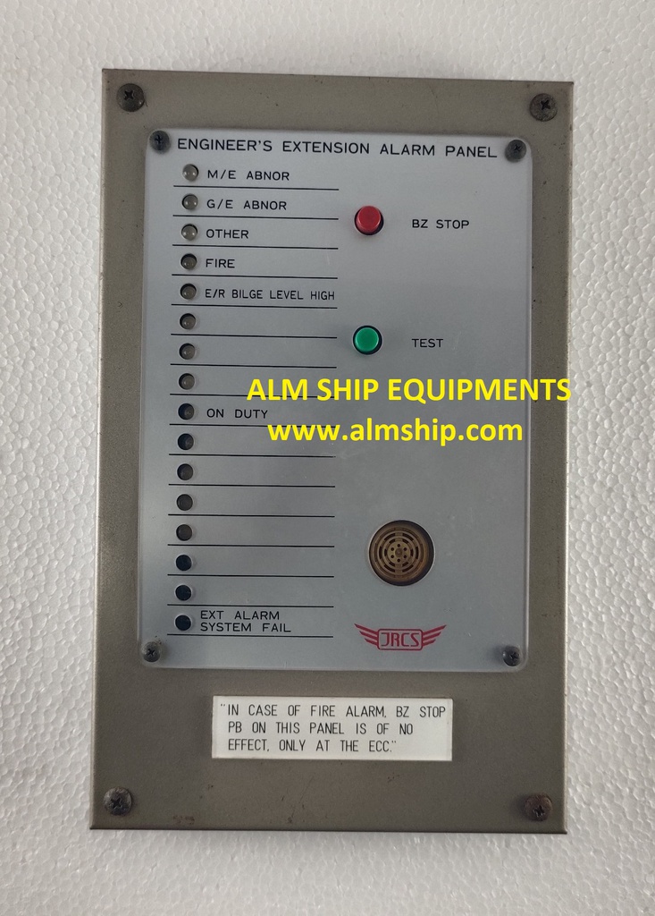 JRCS EXT-200 ENGINEER'S EXTENSION ALARM PANEL