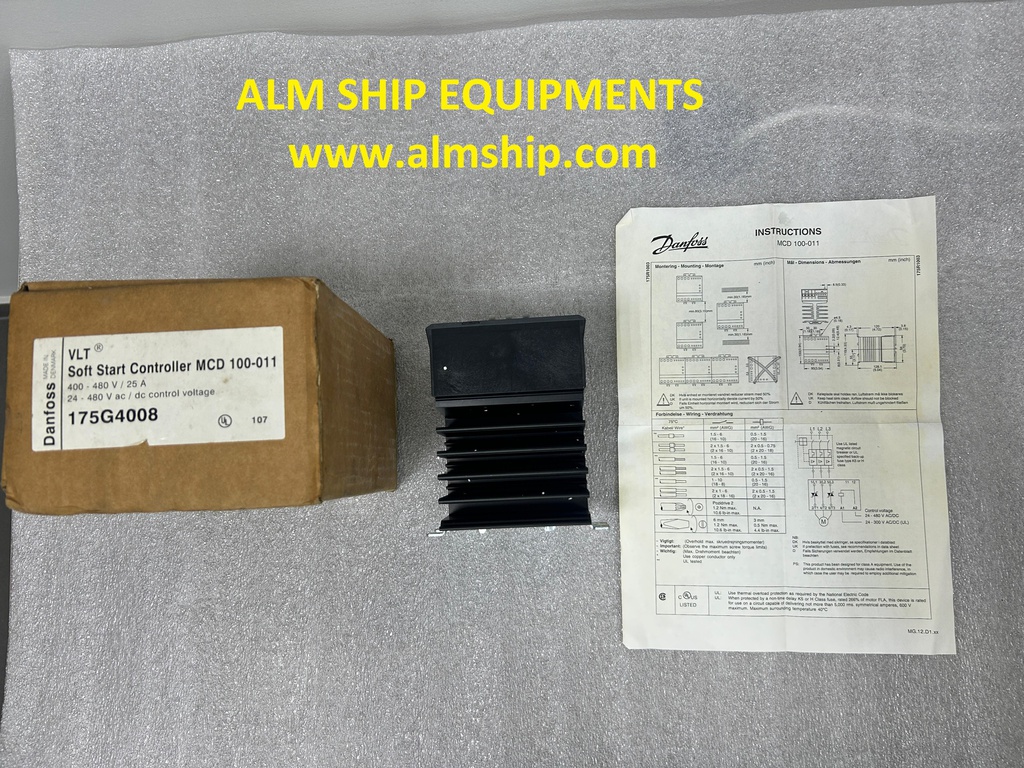 Danfoss VLT Soft Start Controller MCD 100-011