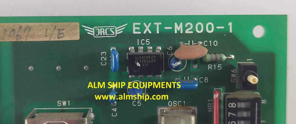 JRCS EXT-200 ENGINEER'S EXTENSION ALARM PANEL