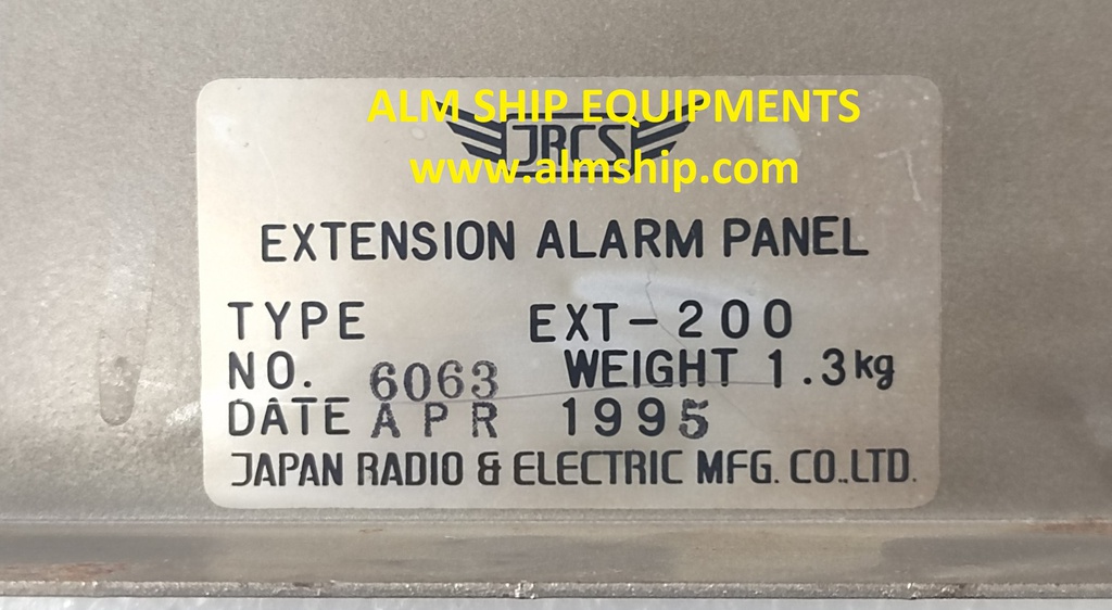 JRCS EXT-200 ENGINEER'S EXTENSION ALARM PANEL