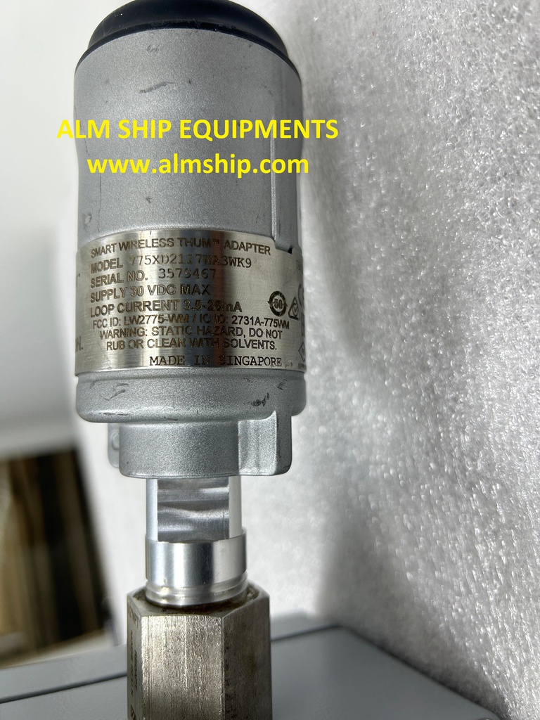 Wireless Tank Gauging Smart Wireless THUM Adapter ROSEMOUNT EMERSON