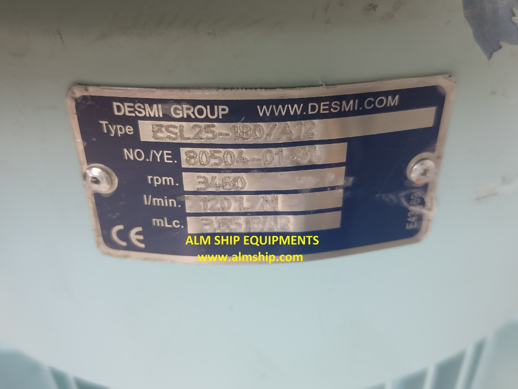 Lube Oil Booster Pump (With Motor) / DESMI