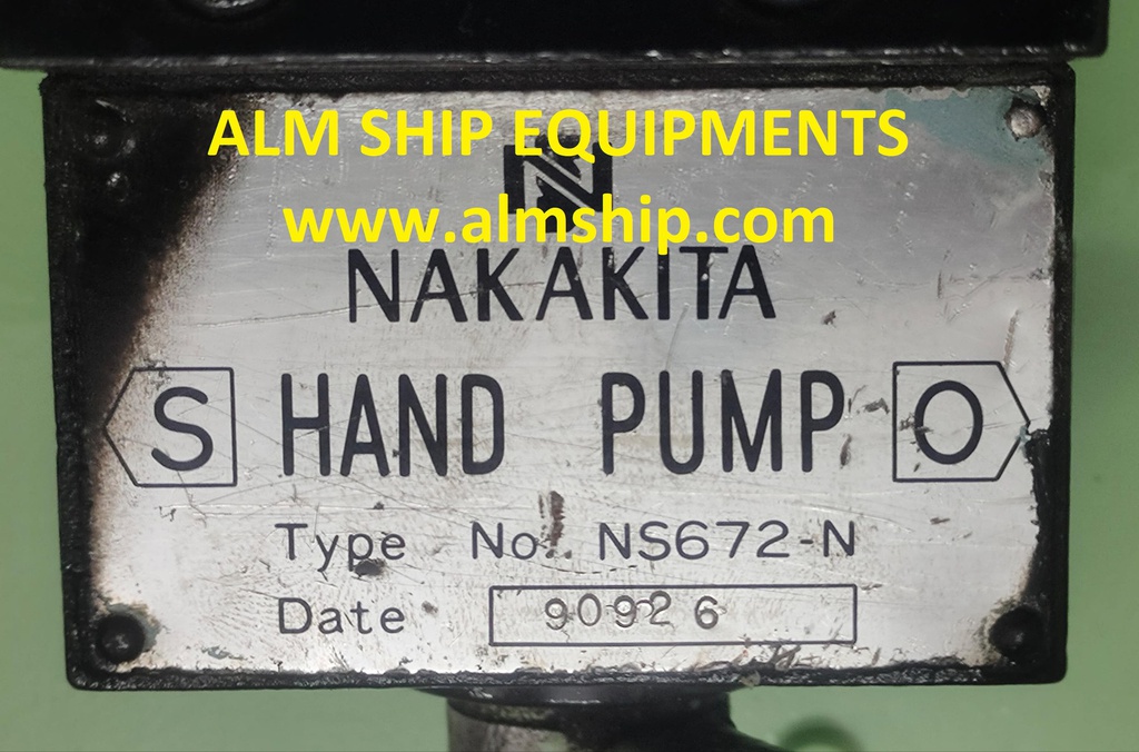 NAKAKITA NS672-N HAND PUMP