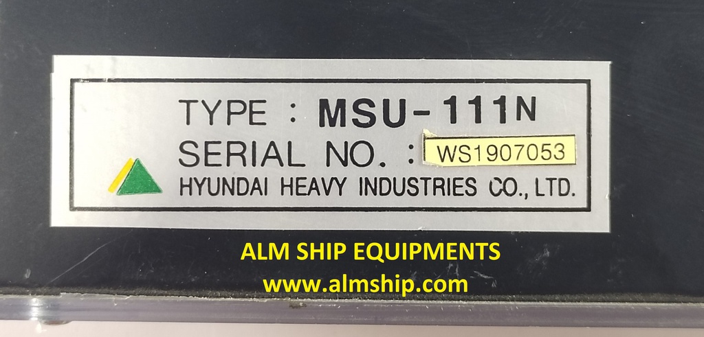 HYUNDAI MSU-111N HEEM-2 WS-001 VER-2.0 (20101013) (GOOD CONDITION)