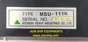 HYUNDAI MSU-111N HEEM-2 WS-001 VER-2.0 (20101013) (GOOD CONDITION)