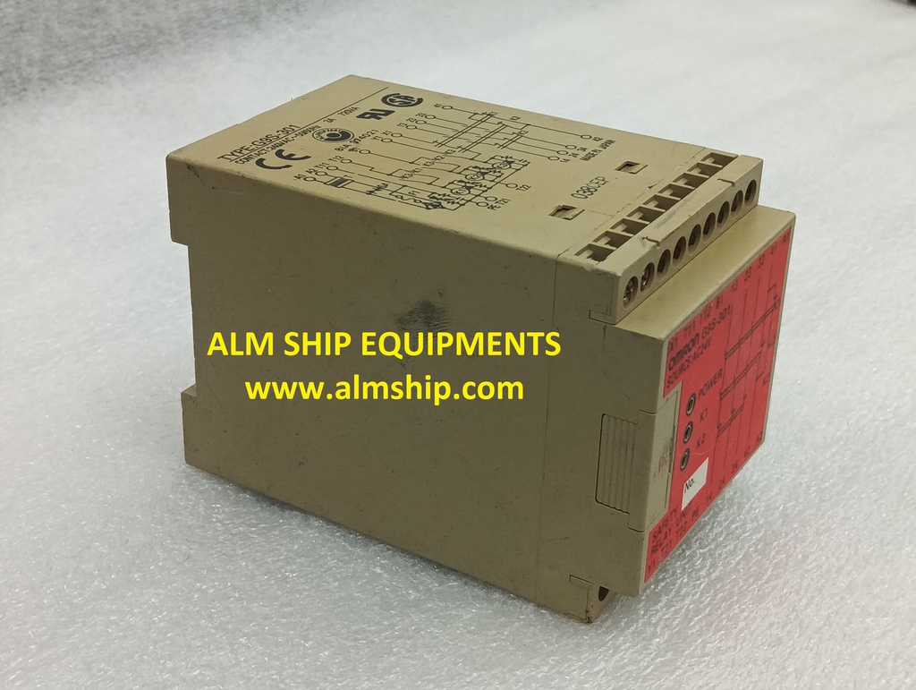 OMRON G9S-301 SAFETY RELAY UNIT