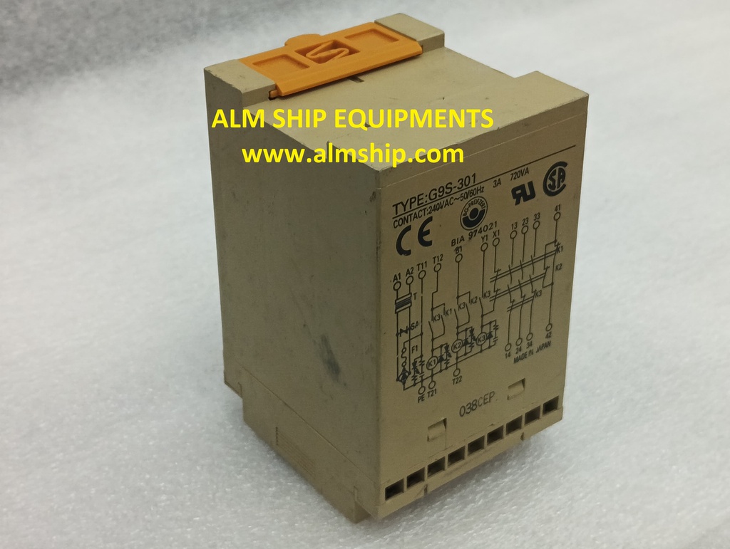 OMRON G9S-301 SAFETY RELAY UNIT