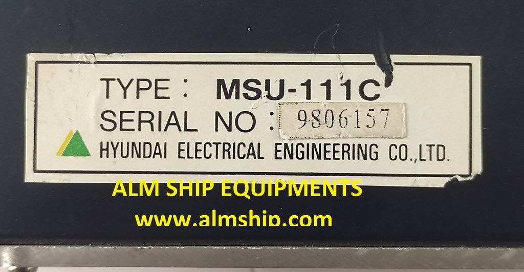 HYUNDAI HEEM-2 MSU-111C WS-001 VER-1.1