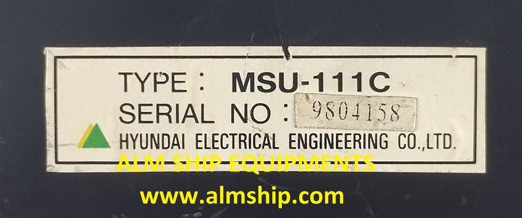 HYUNDAI HEEM-2 MSU-111C WS-001