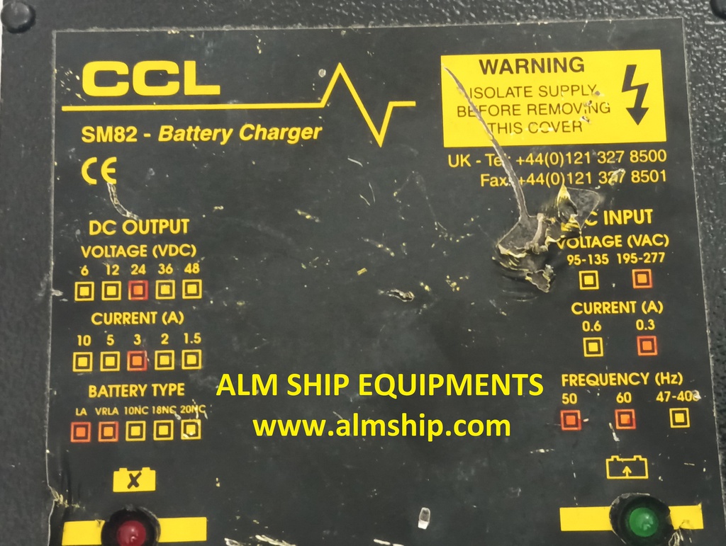 CCL SM82 BATTERY CHARGER