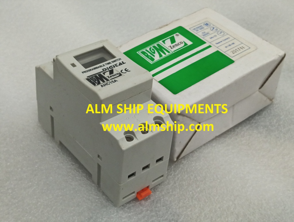 BIG M ZENCO AHC15A WEEKLY PROGRAMMABLE ELECTRONICS TIMER