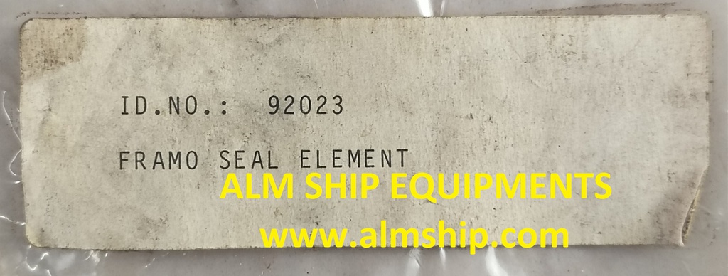 FRAMO SEAL ELEMENT 92023