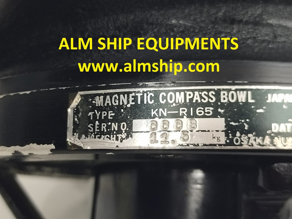 OSAKA NUNOTANI SEIKI KN-R165 MAGNETIC COMPASS BOWL 1726