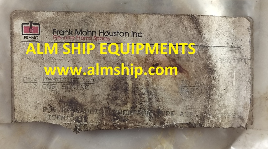 FRAMO CUP SPRING B40311