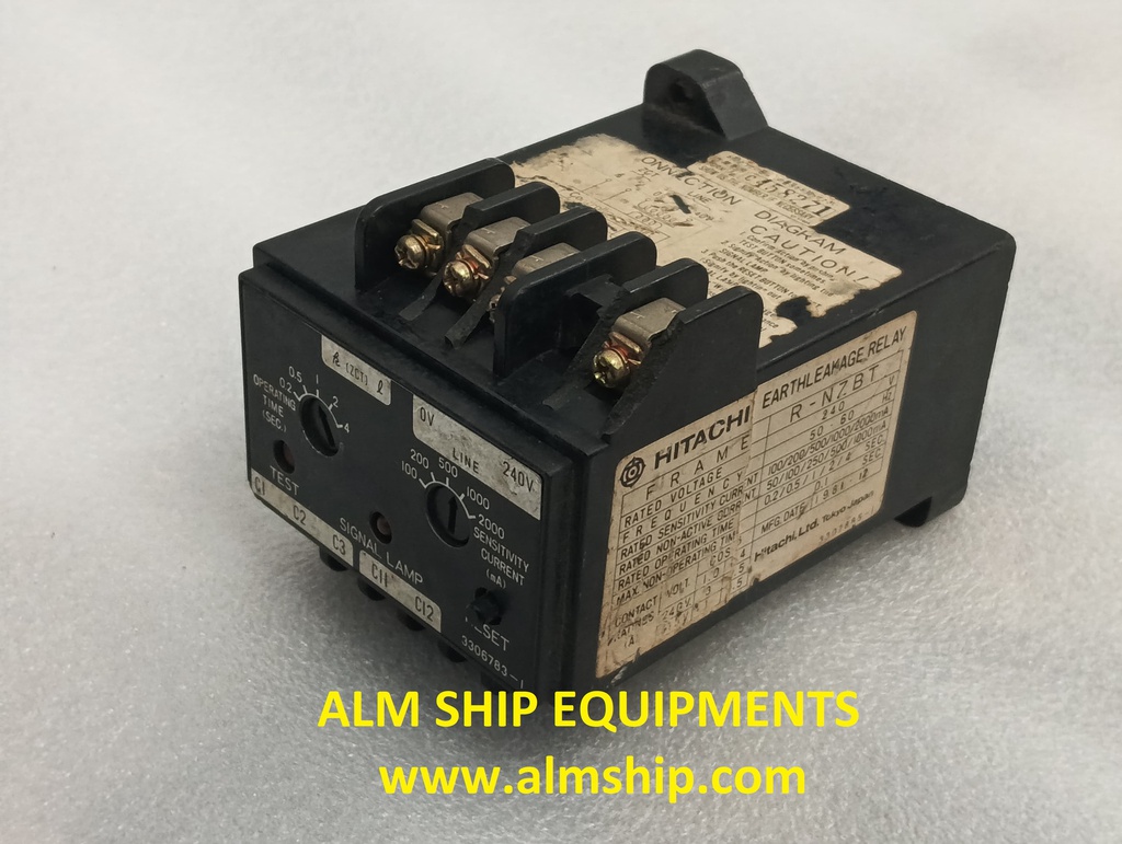 HITACHI R-NZBT EARTH LEAKAGE RELAY
