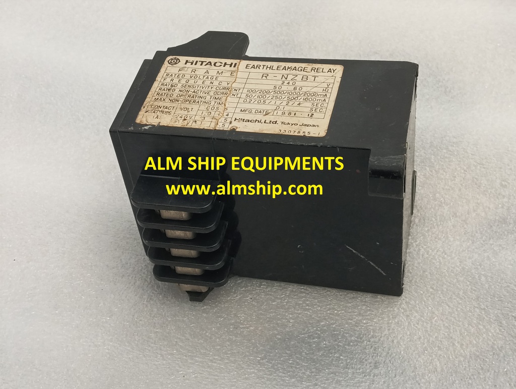 HITACHI R-NZBT EARTH LEAKAGE RELAY