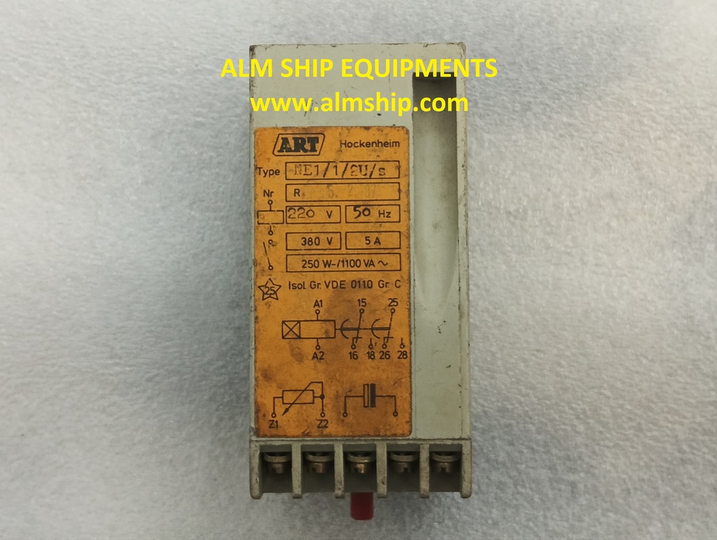 HOCKENHEIM ME1/1/2U/S ART-RELAY