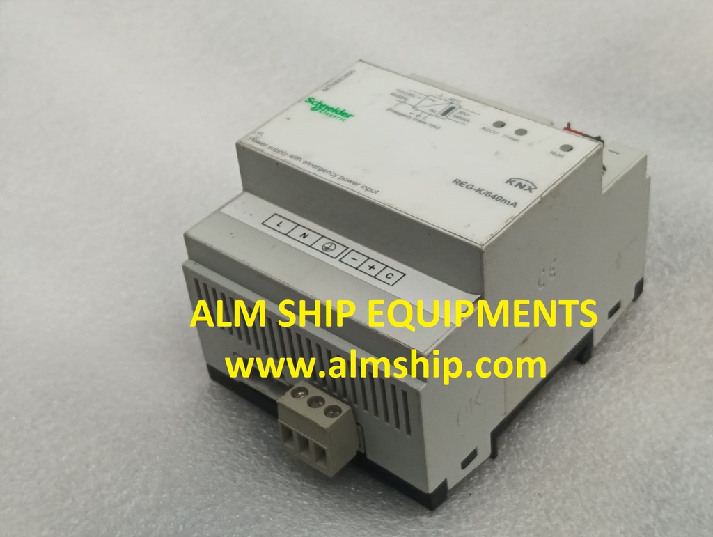 SCHNEIDER REG-K/640mA ELECTRIC POWER SUPPLY WITH EMERGENCY POWER INPUT