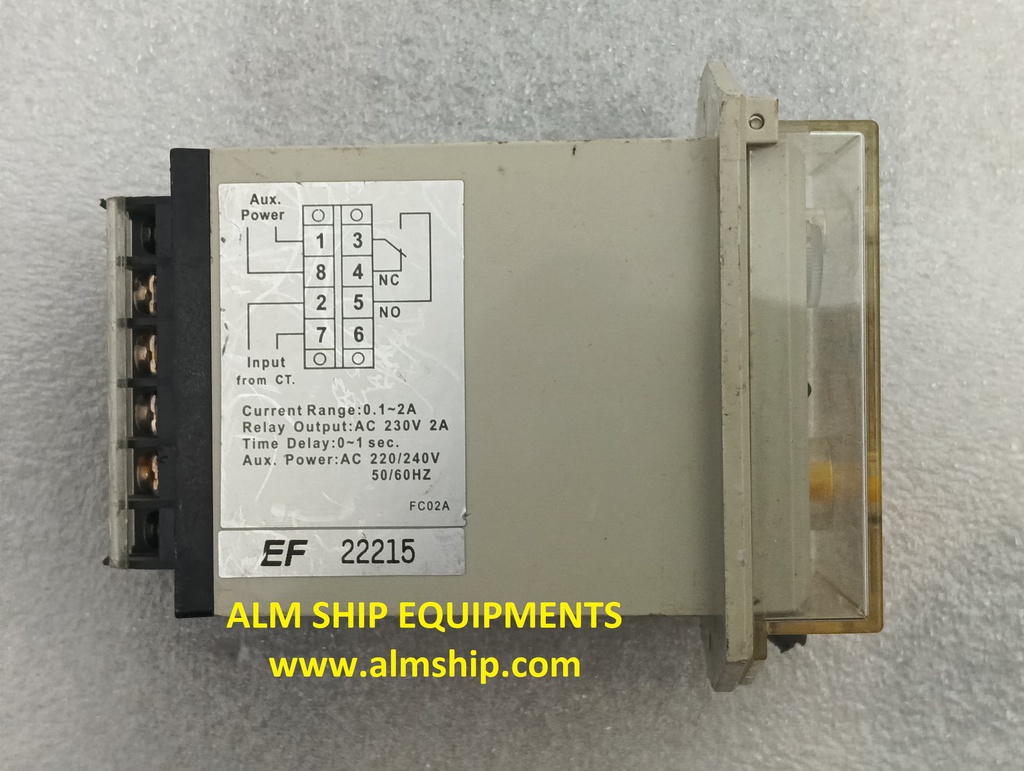 MH EF-18 EARTH FAULT RELAY