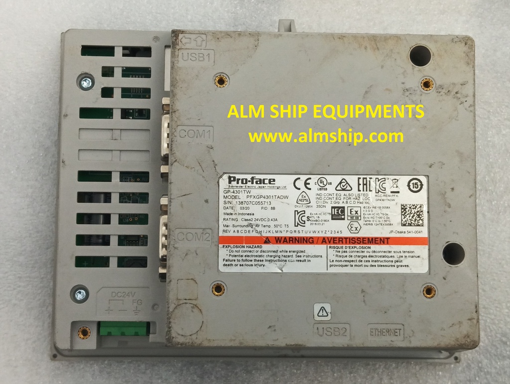 SCHNEIDER PFXGP4301TADW ELECTRIC GP-4301TW PRO-FACE