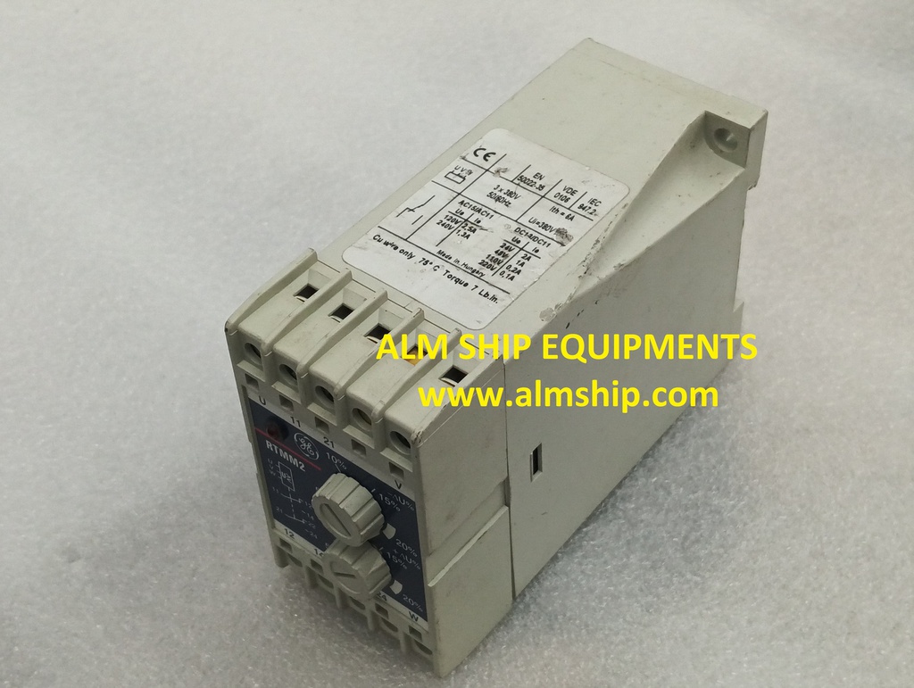 GENERAL ELECTRIC RTMM2 PROTECTION RELAY