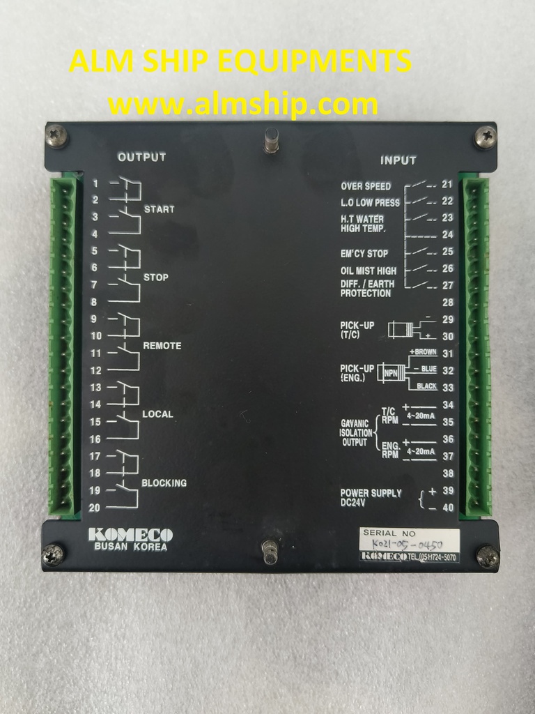 KOMECO SM-03 GI DIGITALTACHOMETER (STX ENGINE)