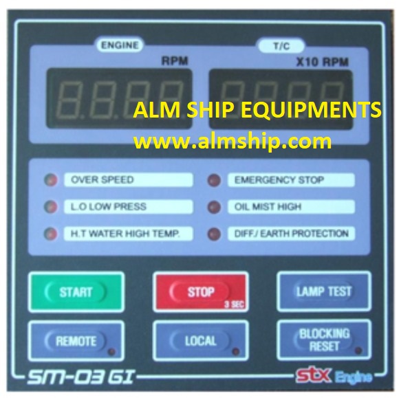 KOMECO SM-03 GI DIGITALTACHOMETER (STX ENGINE)