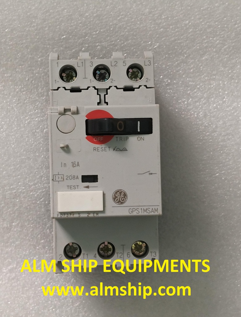 GE GPS1MSAM MANUAL MOTOR STARTER