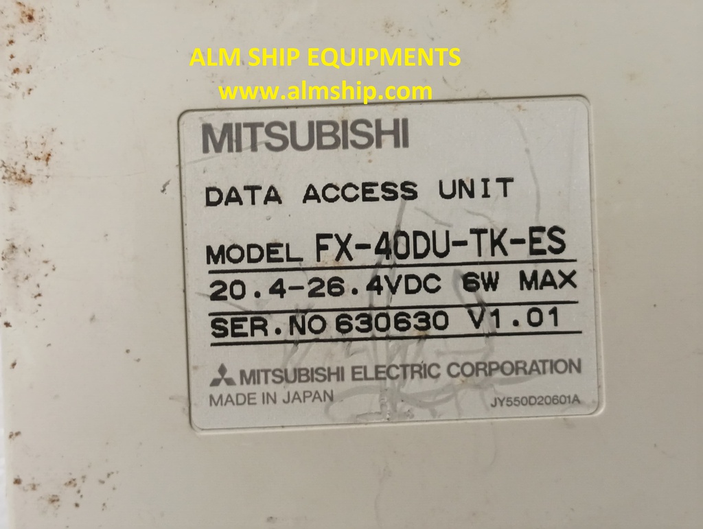 MITSUBISHI FX-40DU-TK-ES DATA ACCESS UNIT