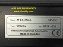 MITSUBISHI MTA-250-L (00920A) OPERATING PANEL
