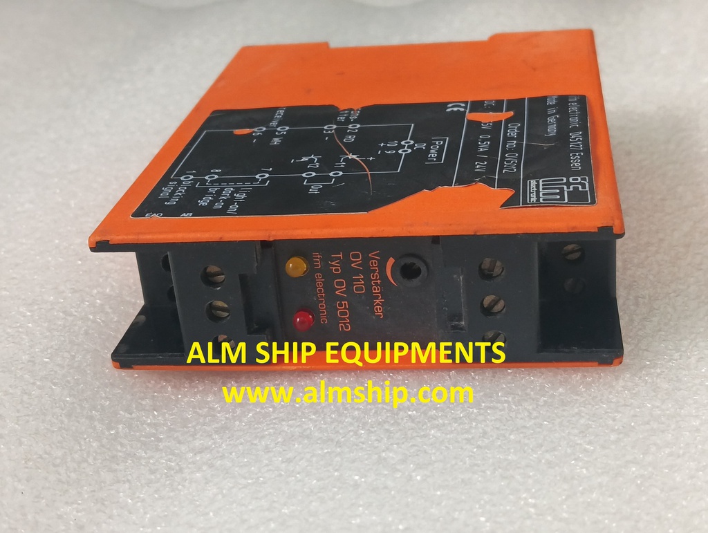 IFM D45127 (OV-5012) ELECTRONIC EFFECTOR AMPLIFIER
